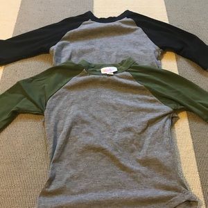 Lularoe 3/4 Sleeve T-shirts Sz2